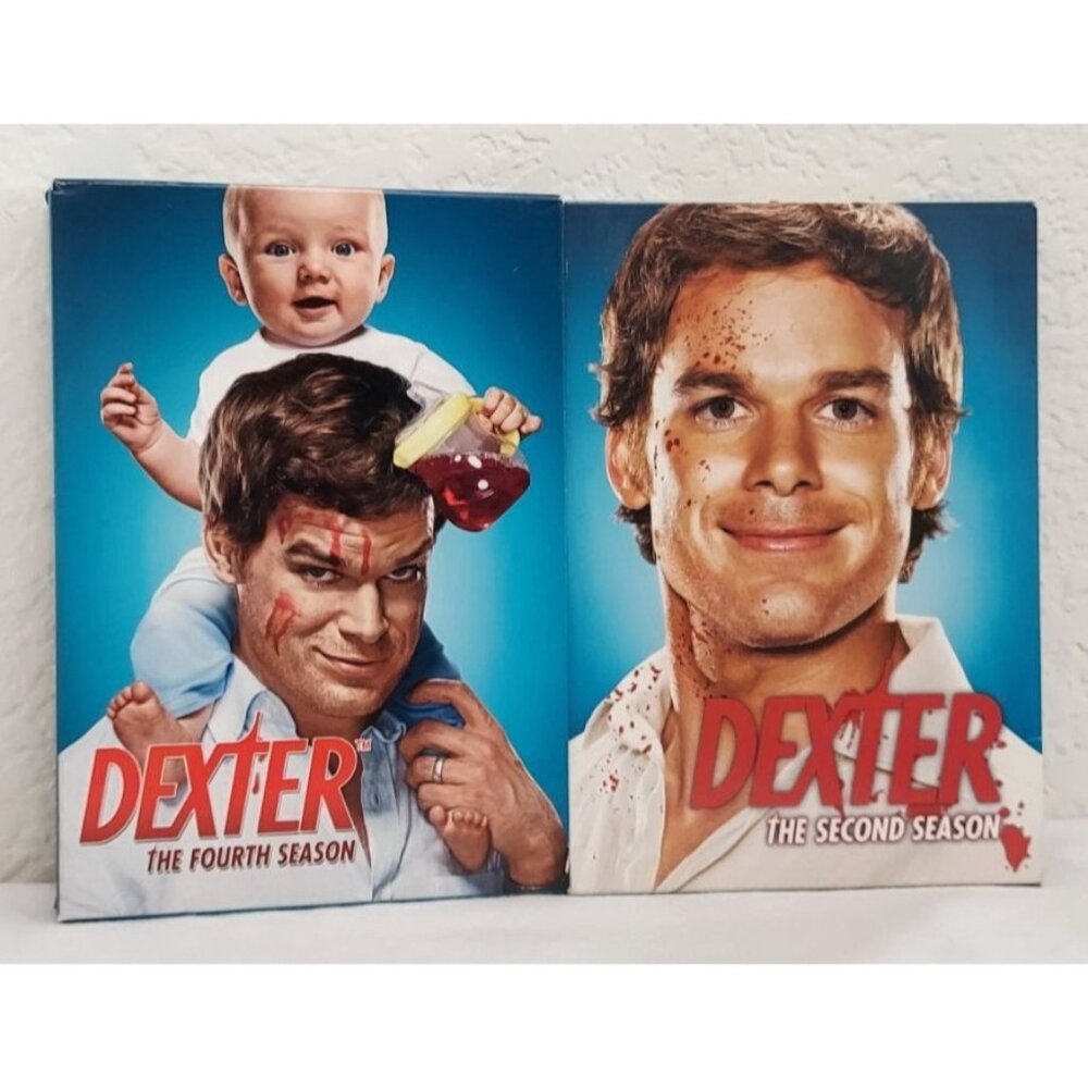 Dexter - The Complete Second & Fourth Seasons (DVD, 2008, 4-Disc Set)